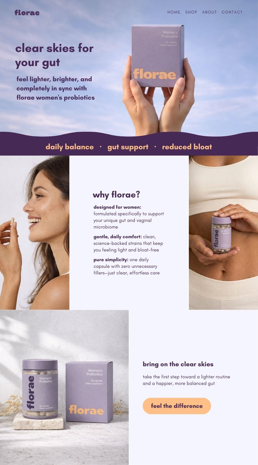 florae brand mockup